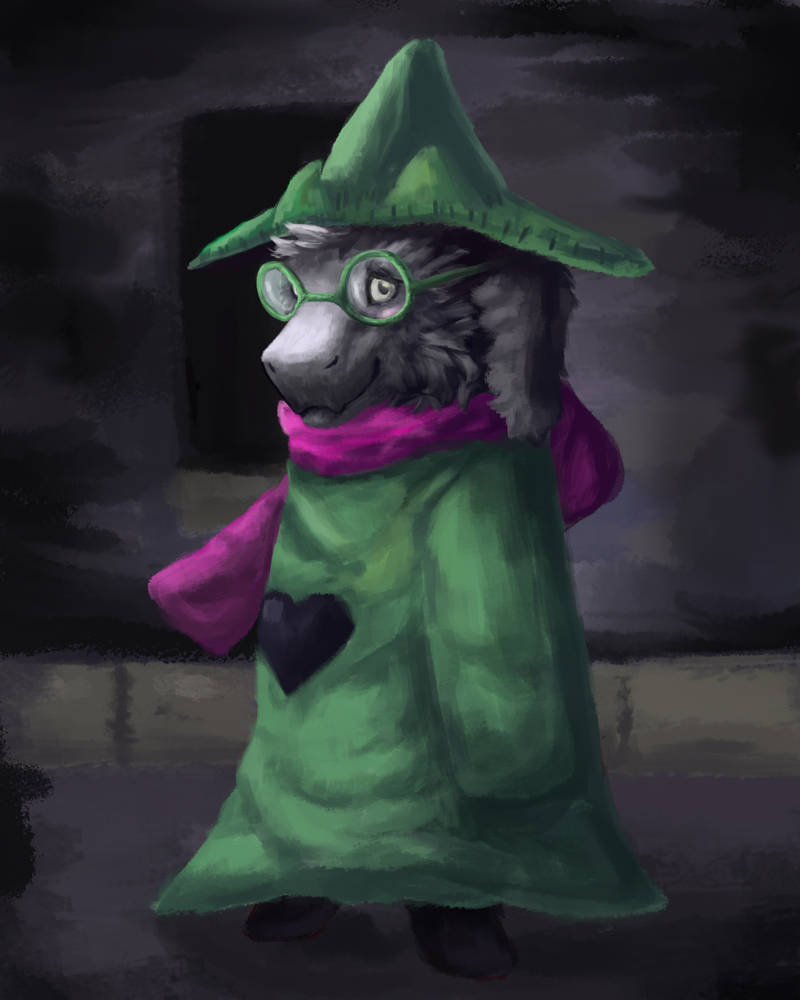 Beared Ralsei Ralsei by FaxleTD on DeviantArt