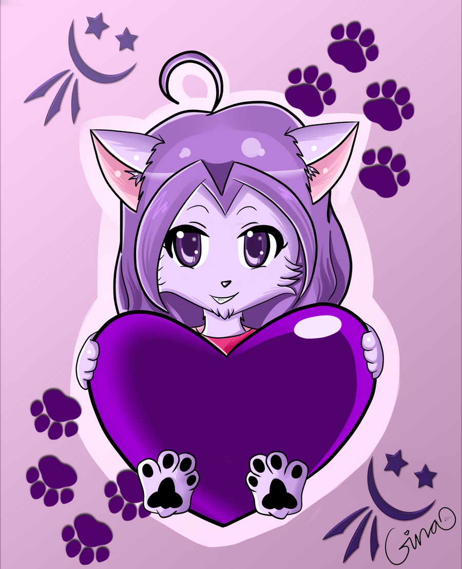 deviantHEART Chibi Kitty