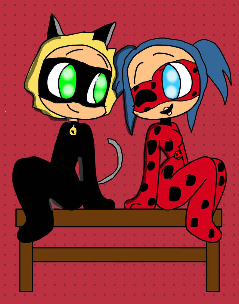 Ladybug And Cat Noir See Each Other Miracles LadyBug and Chat Noir by pupett23 on DeviantArt