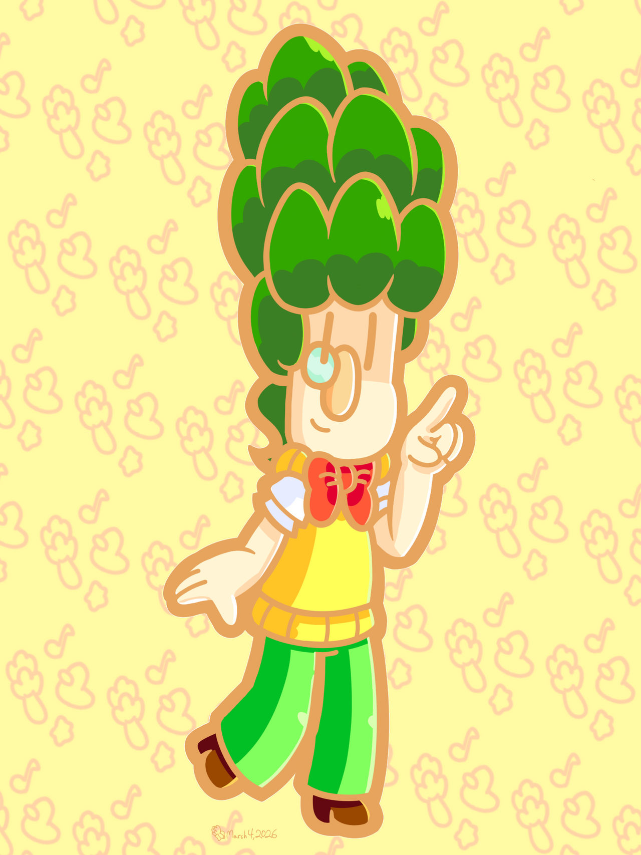 A cute drawing of human Archie