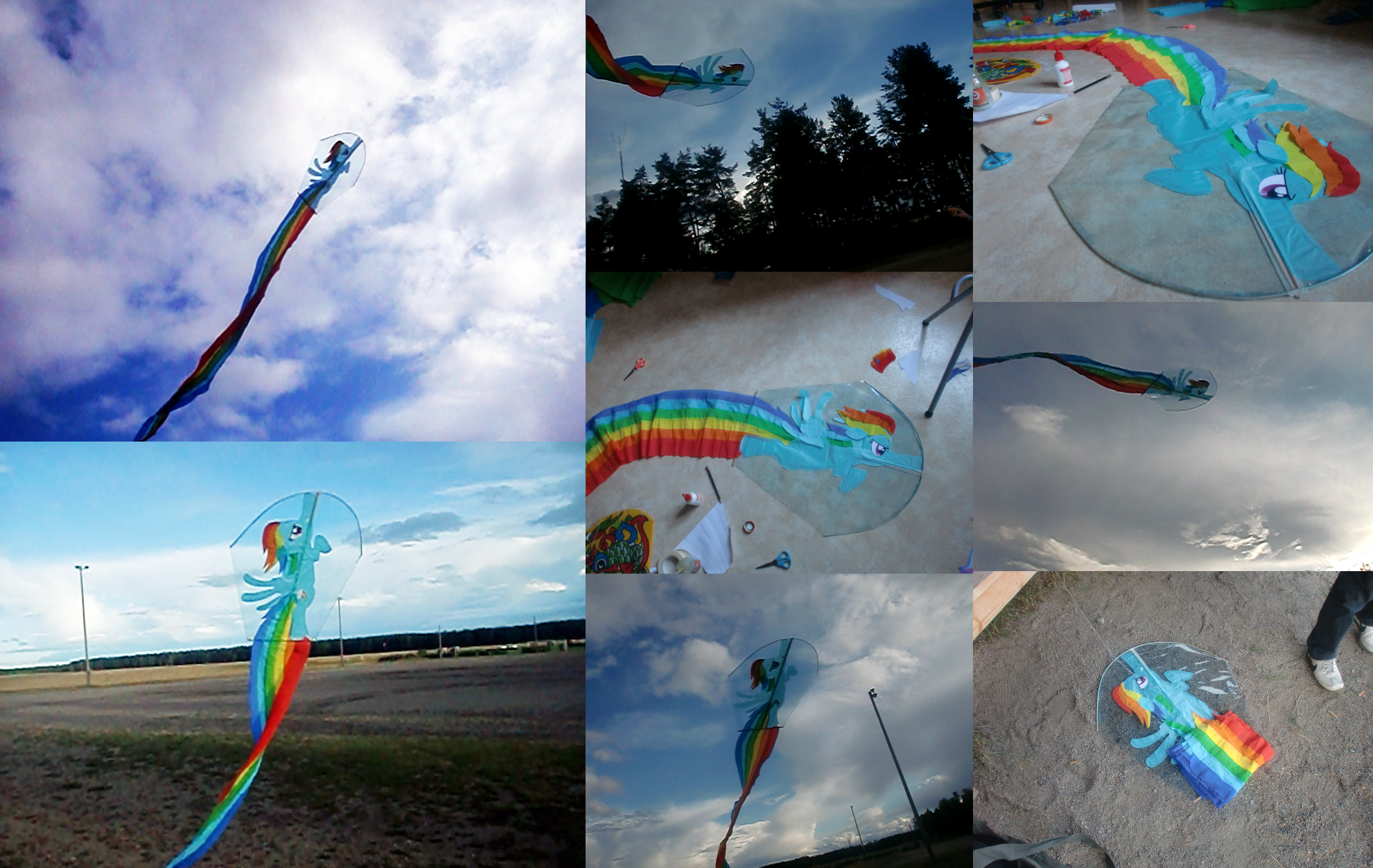 MLP - Rainbow Dash-kite