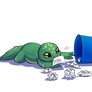 TMNT - Hamato Irrilia (turtle-salamandrian-hybrid)