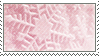 Pink Snowflake Stamp