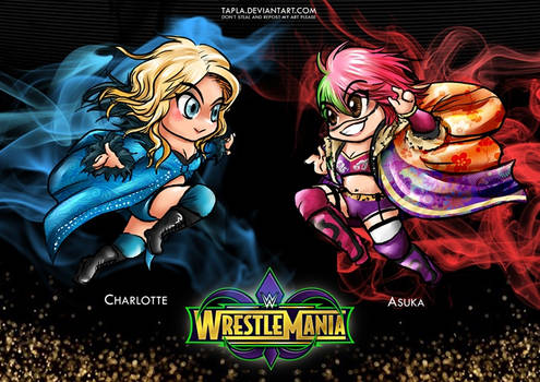 WM34 Fanart :: Charlotte vs Asuka
