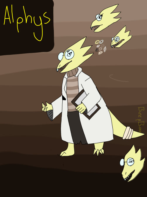 Alphys by GuiltyBeepBoop on DeviantArt