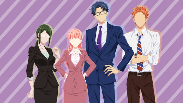 HD wallpaper: Anime, Wotaku ni Koi wa Muzukashii, Hirotaka Nifuji, Narumi  Momose