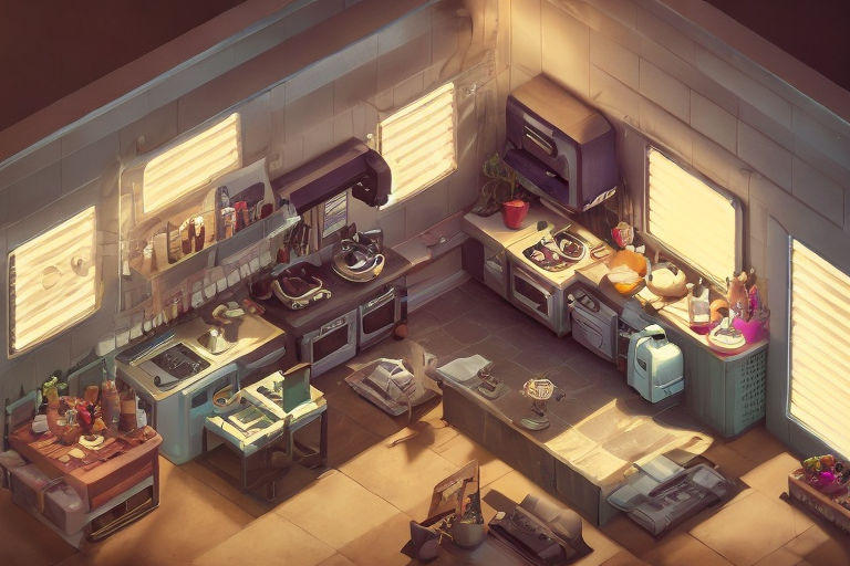 Isometric Room (20) by IllusionaryRealm on DeviantArt
