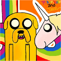 Rainicorn and Jake