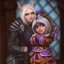 Blood Elf and Gnome