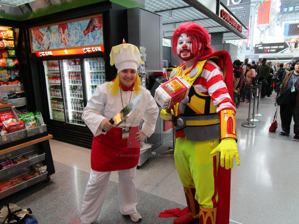 Hell's Chef and... Ronald McDonald Thor?
