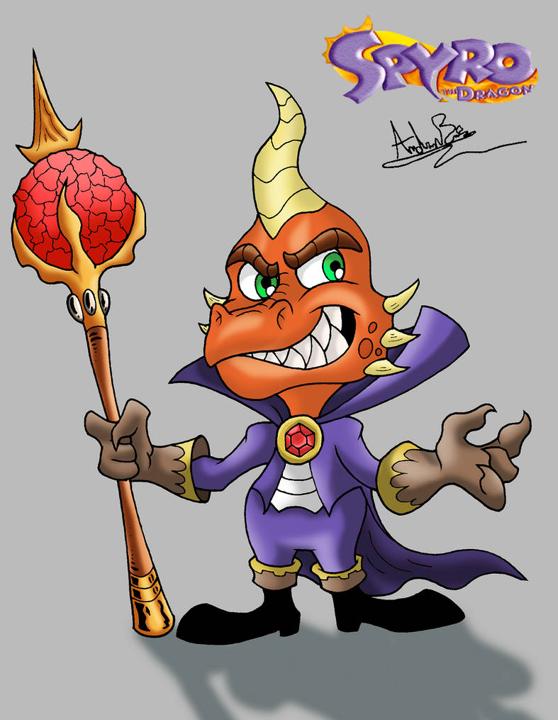 Spyro Character's Remake: Ripto by CopernicusLQwark on DeviantArt