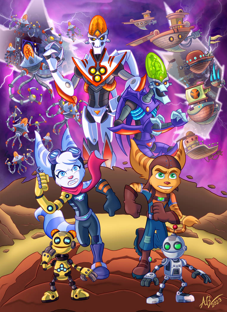 Ratchet and Clank Rift Apart - Fan Art by CopernicusLQwark on DeviantArt