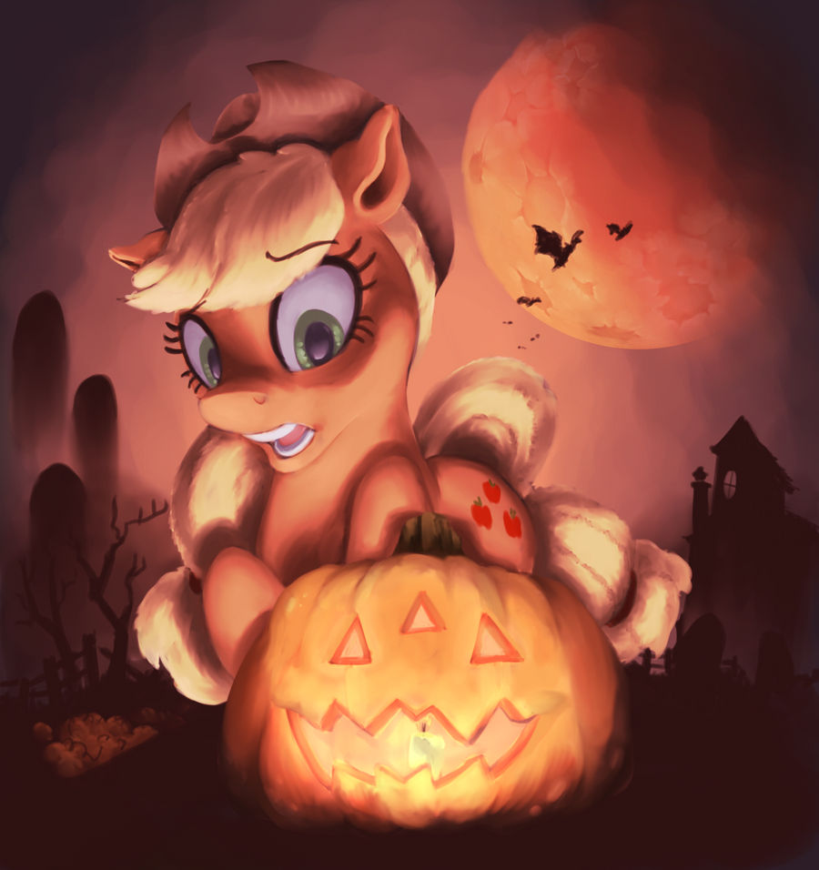 Applejack-o-Lantern