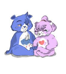 Care Bears - Comfort by KonpeitoBread