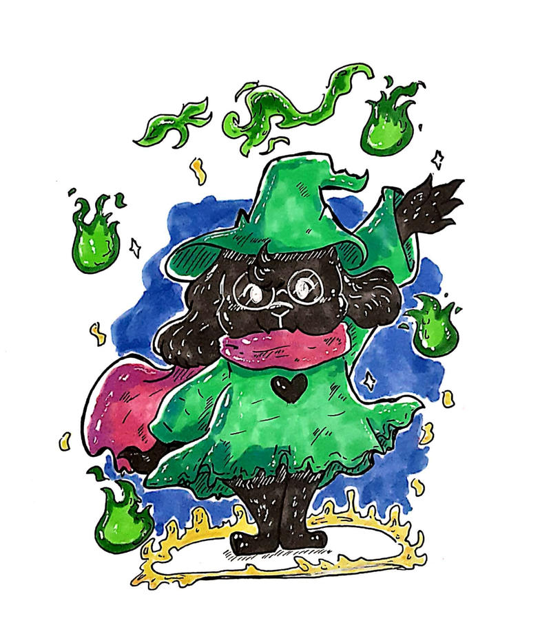 Ralsei by KonpeitoBread on DeviantArt