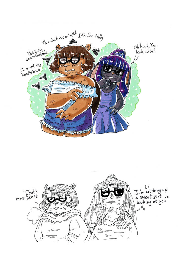 failed makeover by KonpeitoBread on DeviantArt
