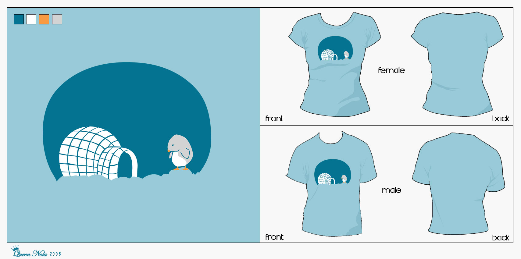 Funky Penguin T-Shirt