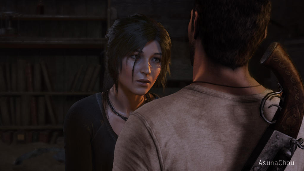 Cross Over - Lara Croft and Nathan Drake (20)