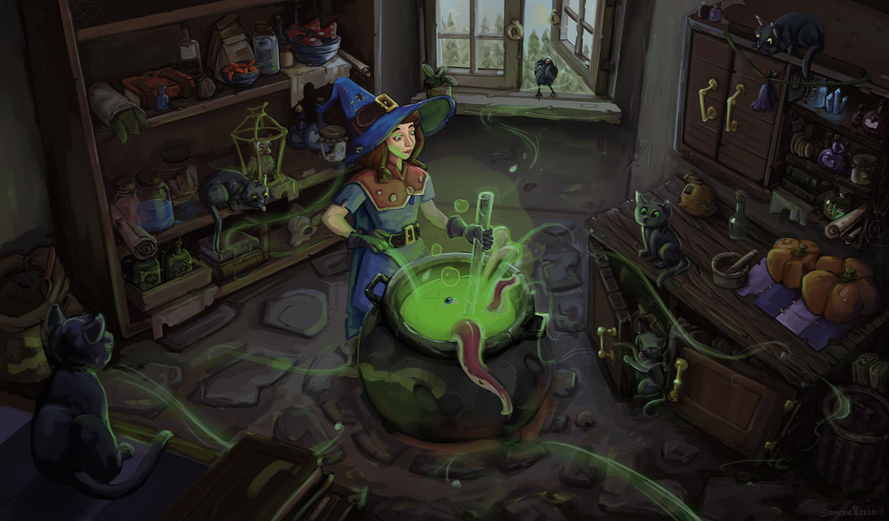 Witch Magic by simonerizio on DeviantArt