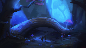 Enchanted Forest (speedpaint)