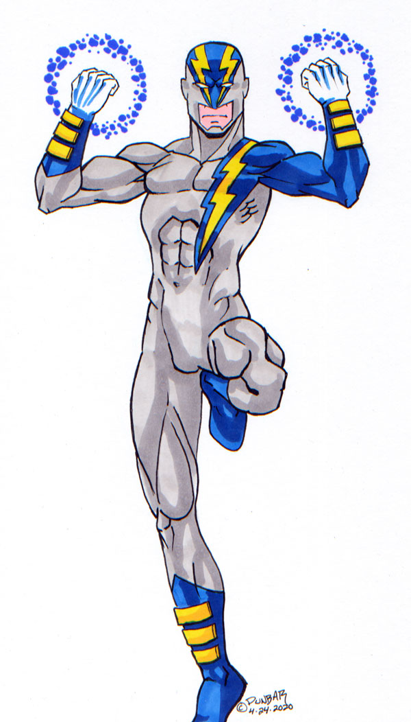 30 Characters in 30 Days #16: Cosmic Bolt