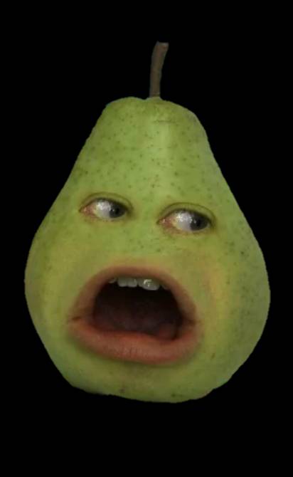 Pear (annoying orange) by supergreenboi on DeviantArt