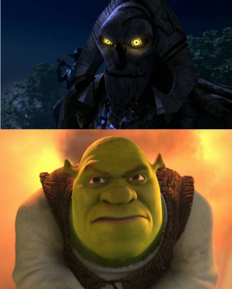 Shrek vs angor rot by supergreenboi on DeviantArt