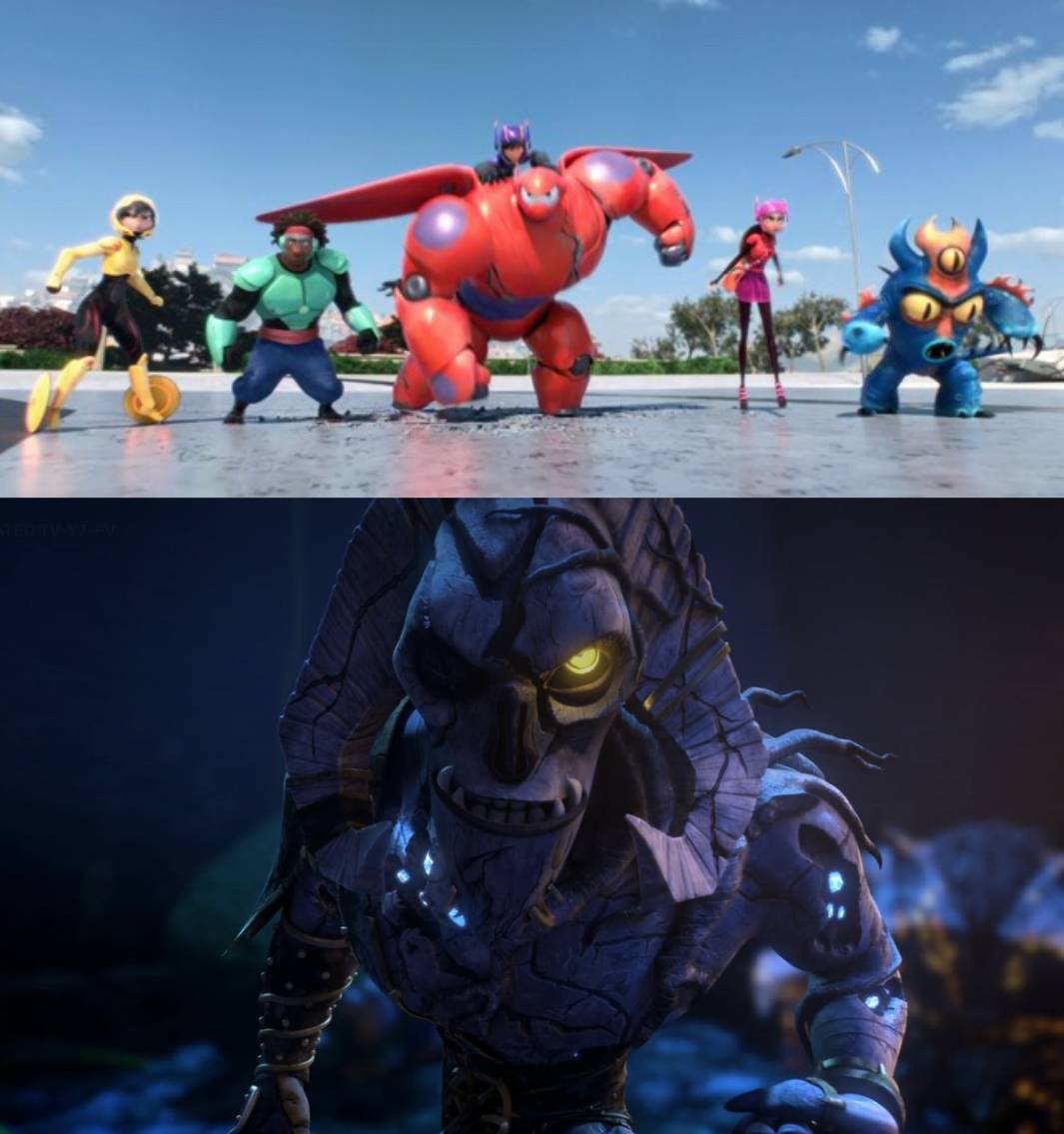 Big hero 6 vs. Angor rot by supergreenboi on DeviantArt