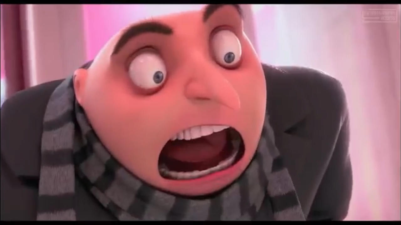 Grumpy Scream Gru scream by supergreenboi on DeviantArt