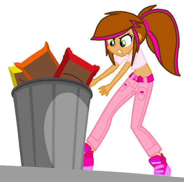 Chloe Throwing Rocks Chloe heartrocks by supergreenboi on DeviantArt