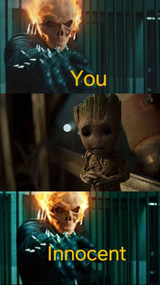 Groot X Ghost Rider Ghost rider makes groot innocent by supergreenboi on DeviantArt