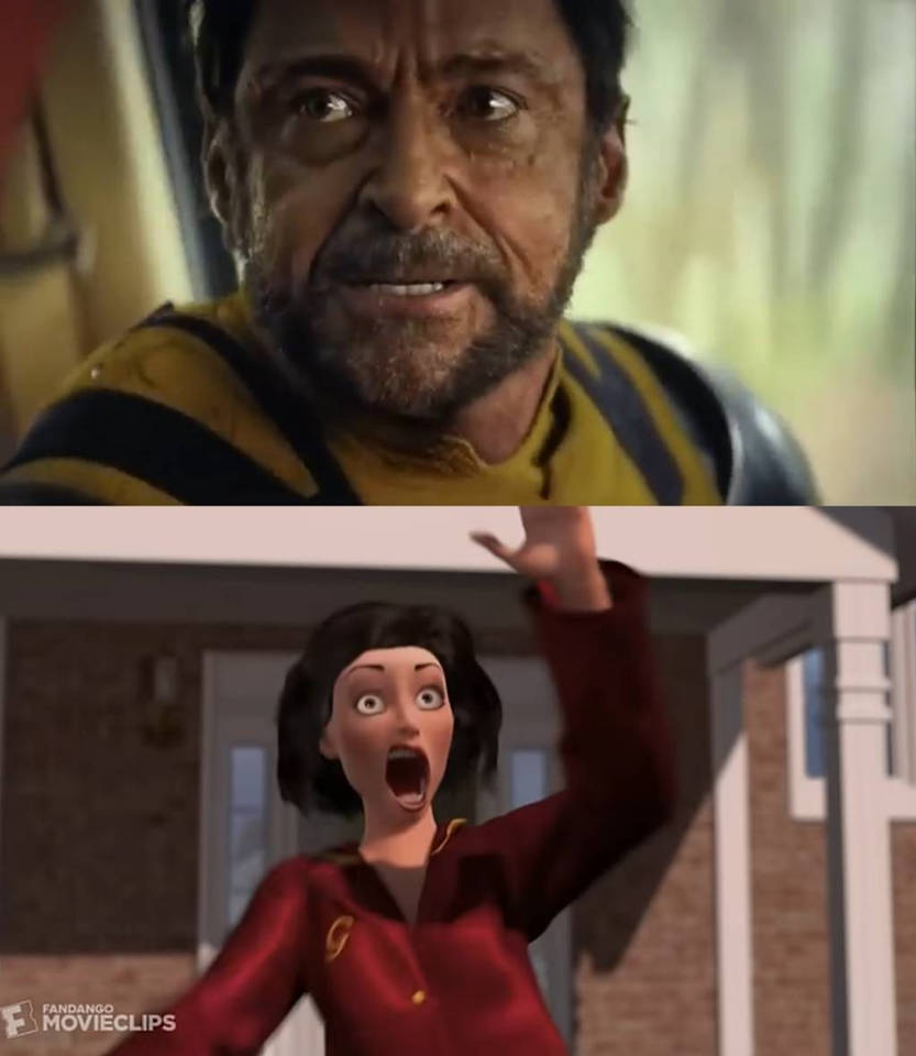 Wolverine roasts Gladys sharp by supergreenboi on DeviantArt