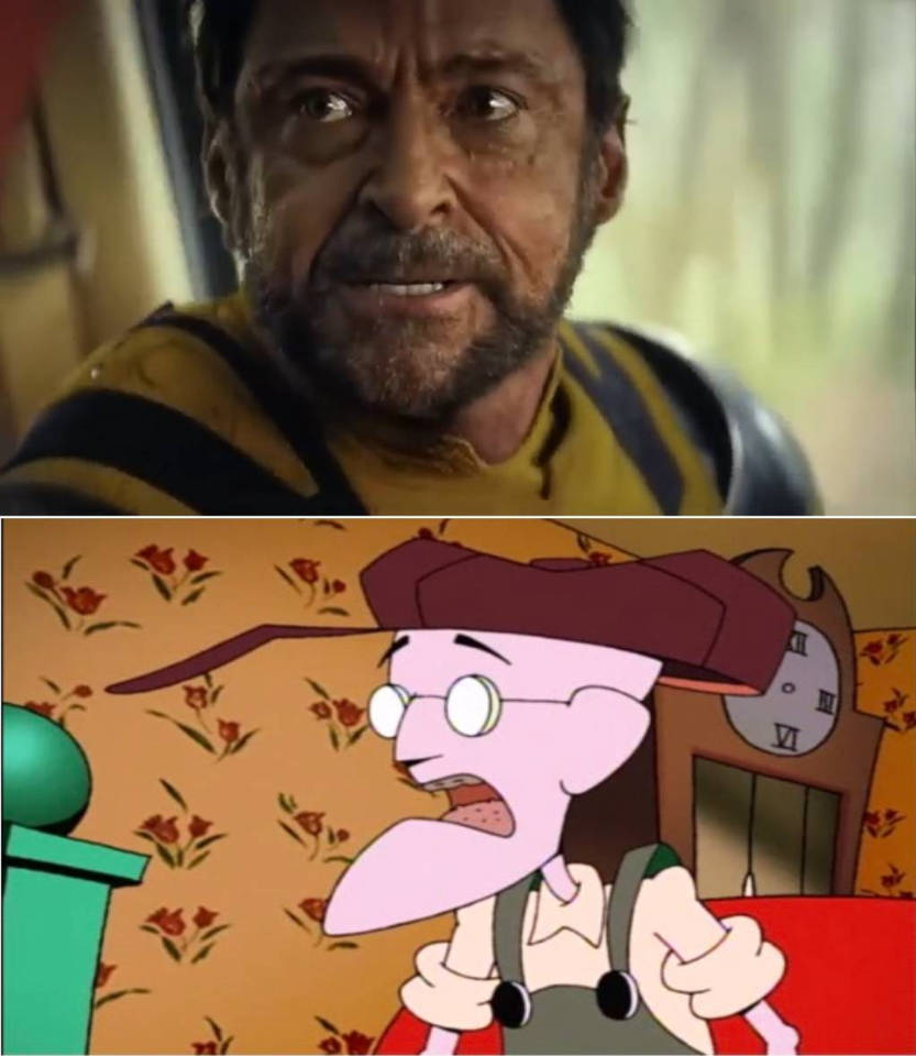 Wolverine roasts eustace bagge by supergreenboi on DeviantArt