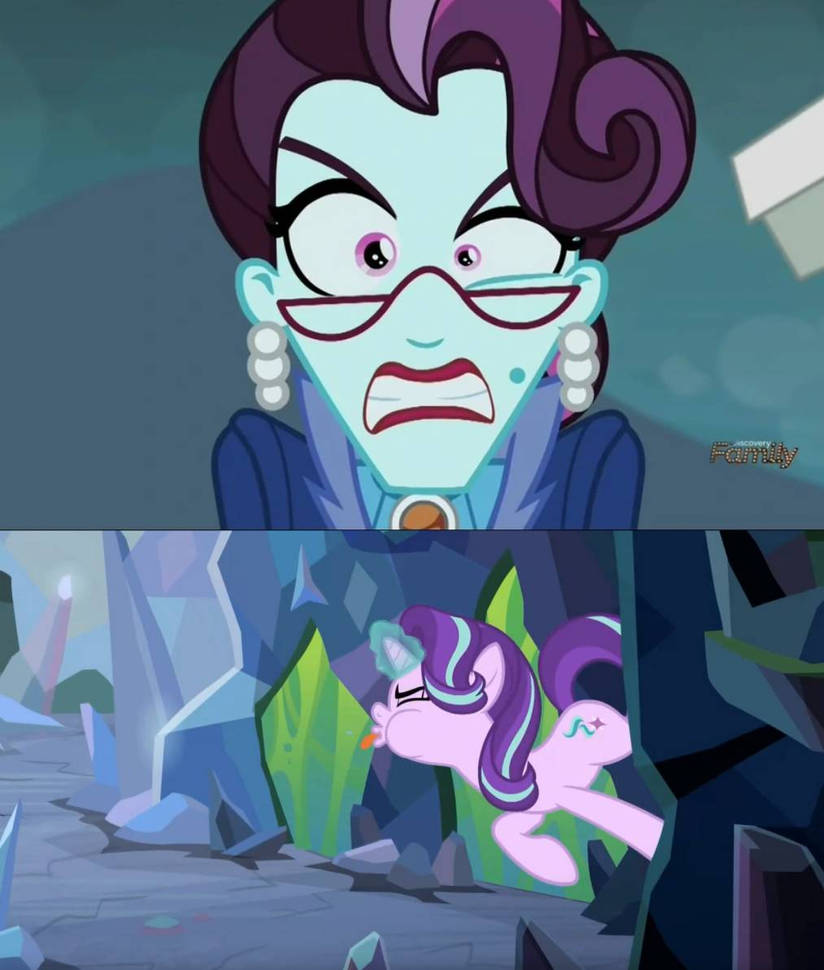 Mlp Blowing Raspberry Starlight blows raspberries at Principal Cinch by supergreenboi on ...