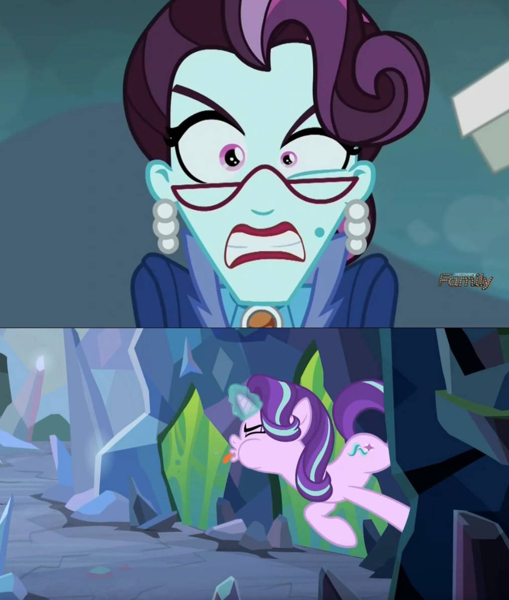 Deviantart Blowing Raspberry Starlight blows raspberries at Principal Cinch by supergreenboi on ...