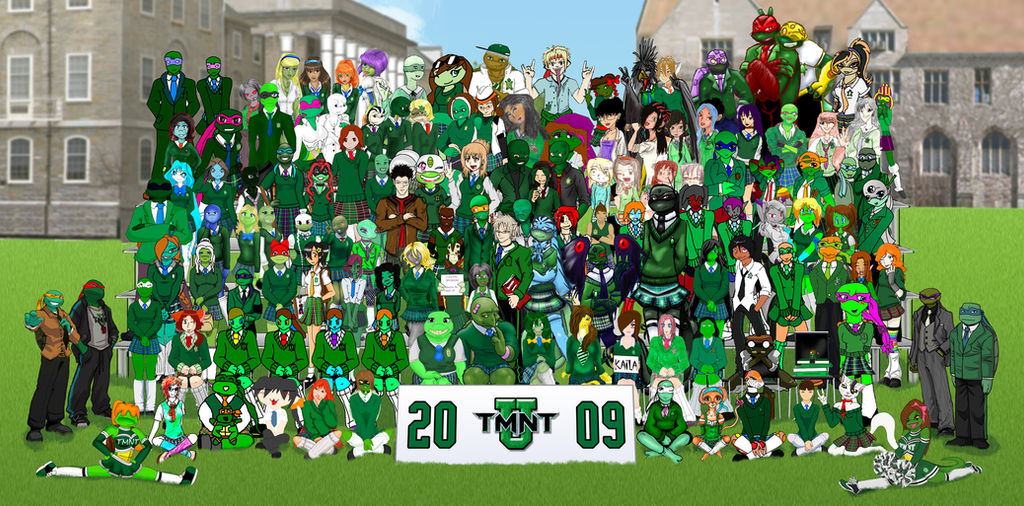 TMNT U 2009 class photo