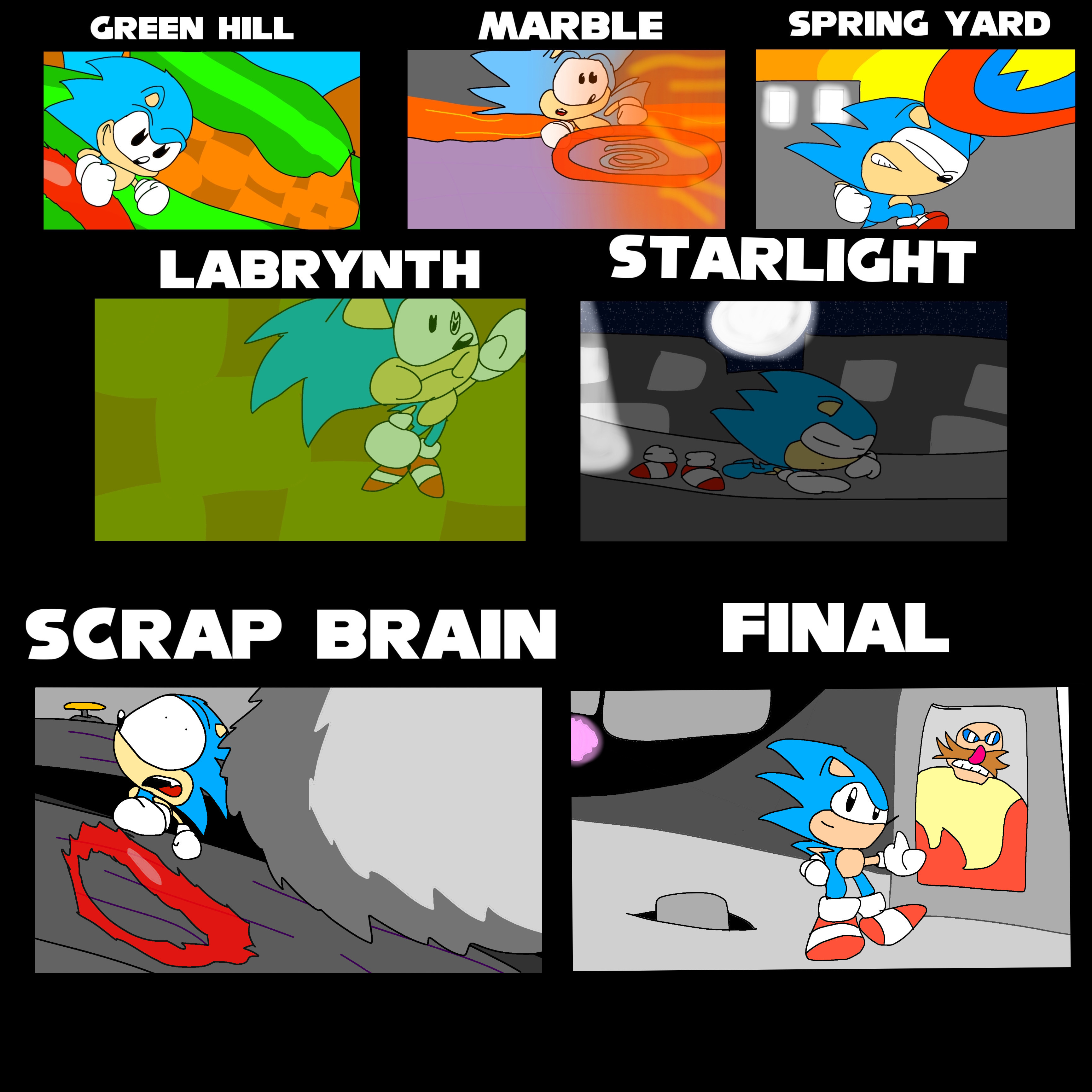Dark Sonic Meme Template by justinpritt16 on DeviantArt
