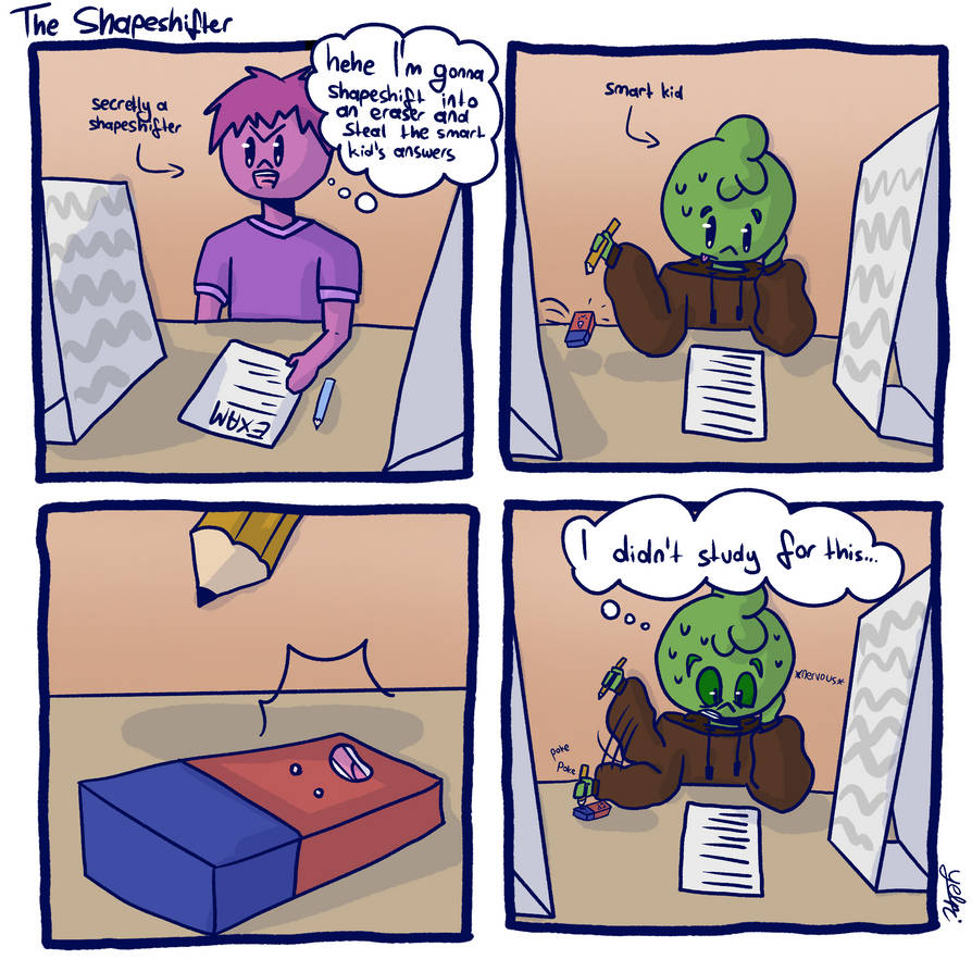 The shapeshifter - comic by YelpiPenmaker on DeviantArt