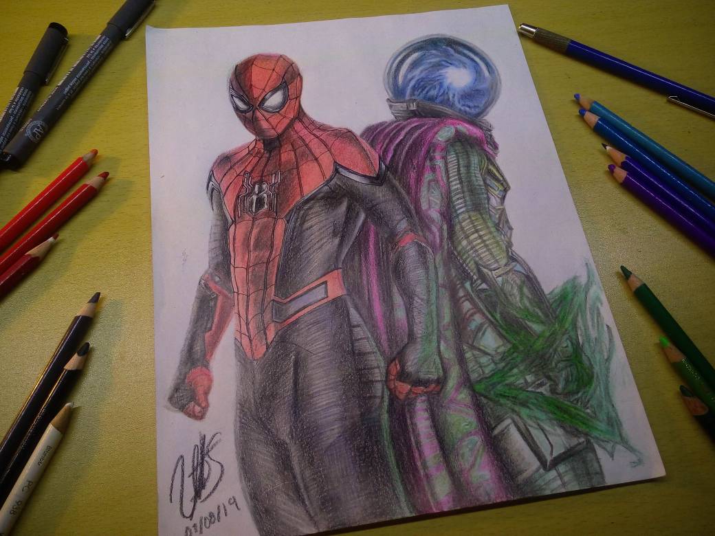 Spider-Man Far From Home by skyburk on DeviantArt