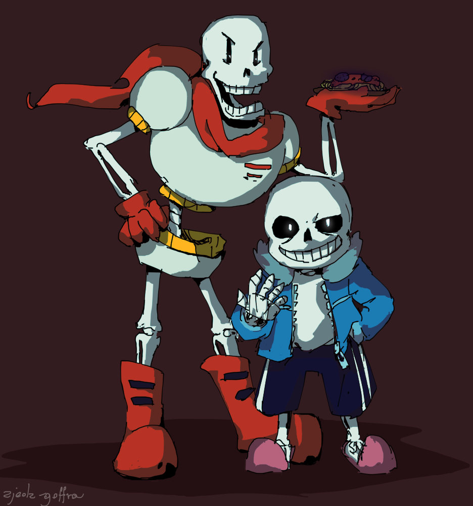 Undertale: Papyrus and Sans