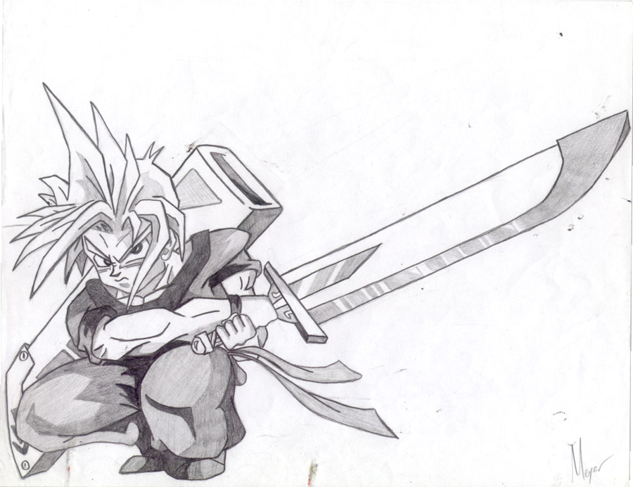 FF7 Cloud DBZ Style 2