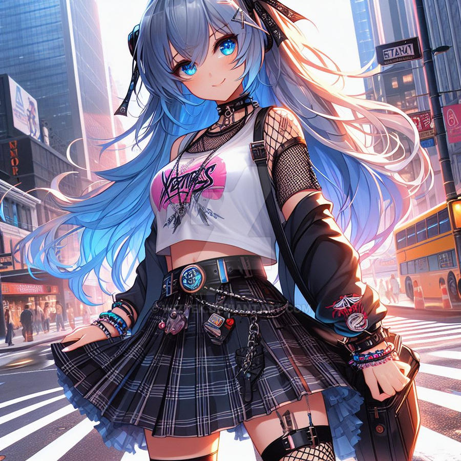 Deviantart Rocker Girl Rocker by WizTek on DeviantArt