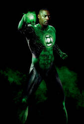 Green Lantern - John Stewart (Idris Elba) 2 by matrixpath