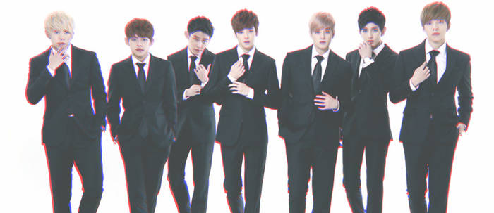 U-Kiss in Suits.