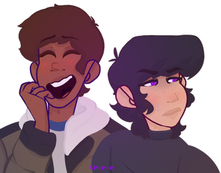 the closest to klance i'll get