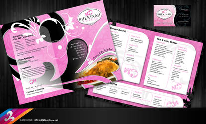 Catering Menu Design Set