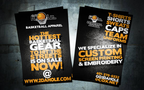 Basketball Gear Flyer