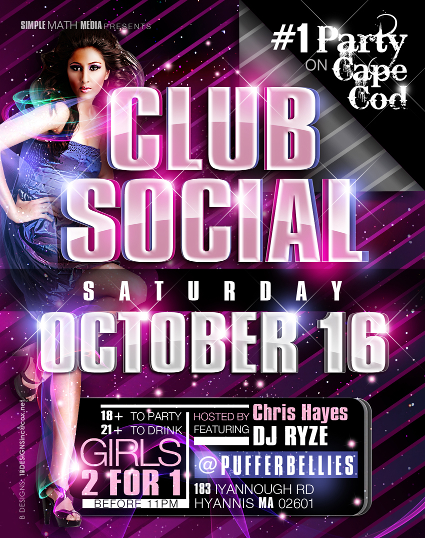 Club Social Flyer 4