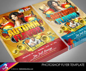 Autumn Flavor Flyer Template