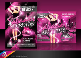 Secret Saturdays Flyer